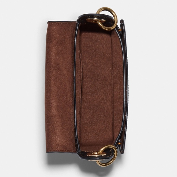 Coach Kleo Shoulder Bag 17 In Colorblock Signature Canvas With Disco Patches - Picture 5 of 8